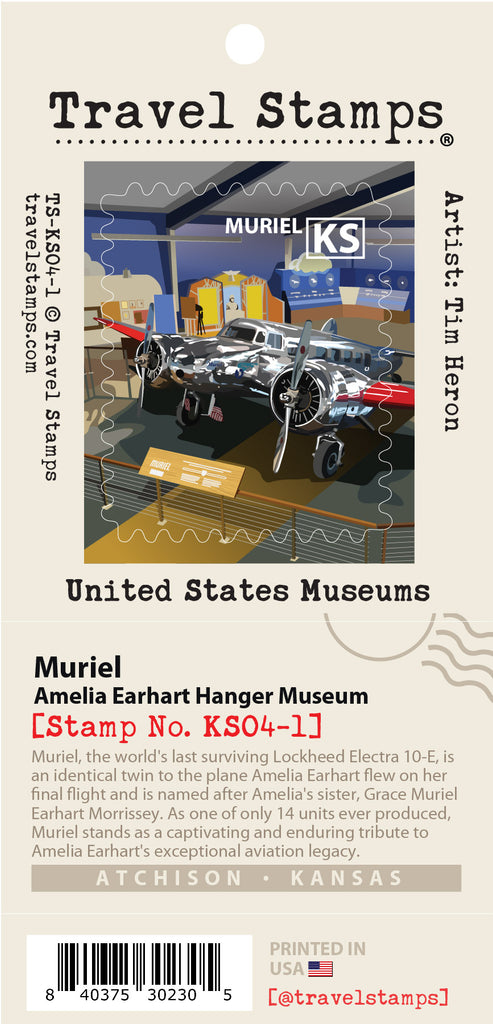 Amelia Earhart Hanger Museum - Muriel