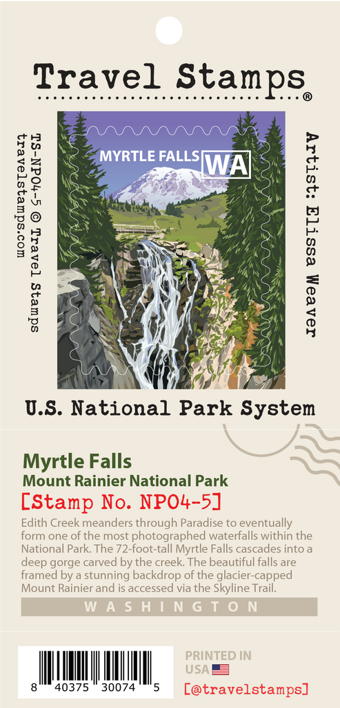 Mount Rainier NP - Myrtle Falls