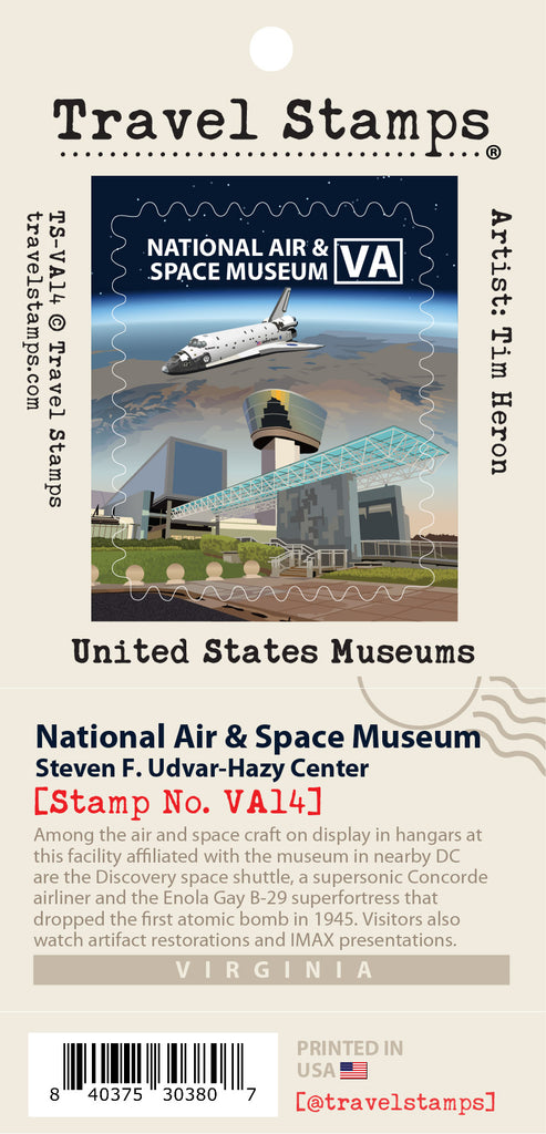 National Air & Space Museum Steven F. Udvar-Hazy Center