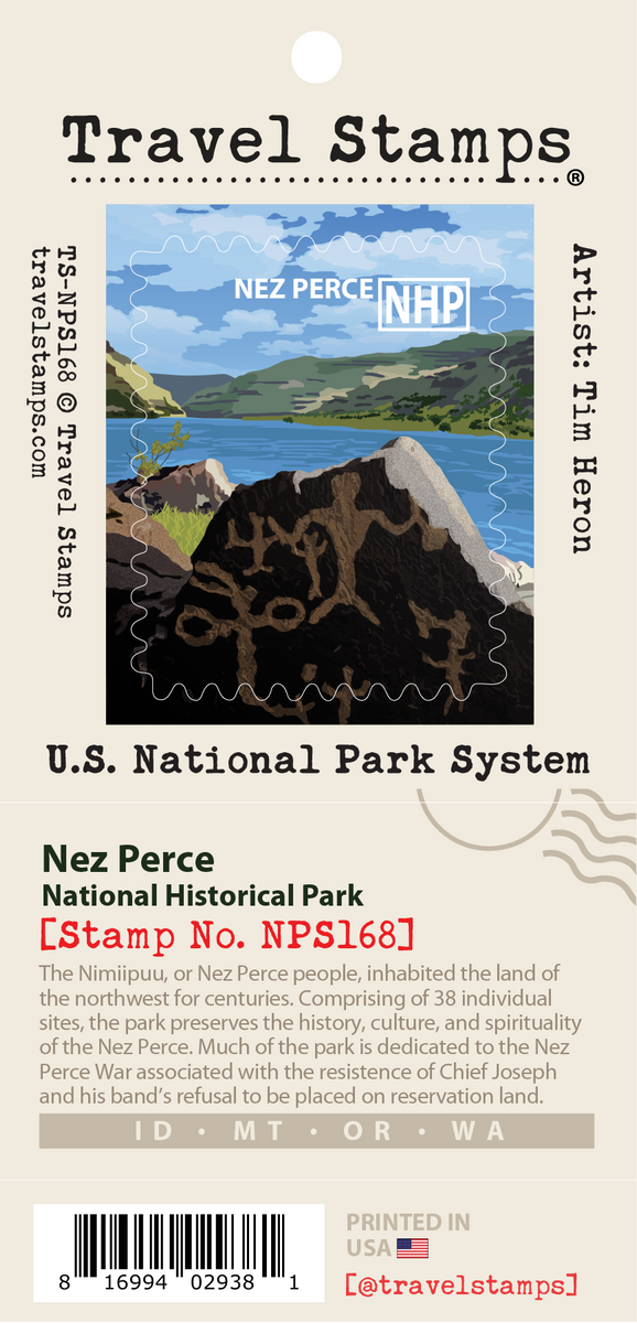 Nez Perce National Historical Park Travel Stamp – Travel Stamps