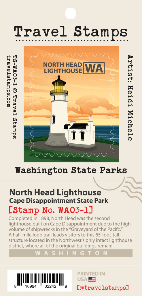 Cape Disappointment State Park: North Head Lighthouse