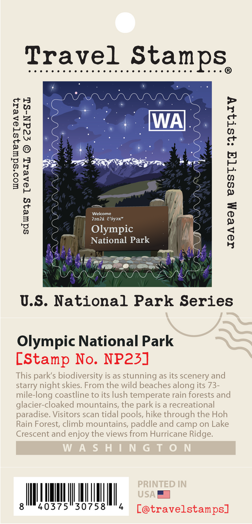 Olympic NP - Entrance Sign Edition