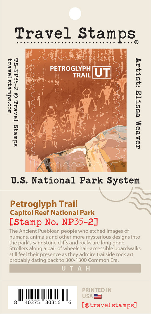 Capitol Reef NP - Petroglyph Trail (BACKORDERED)