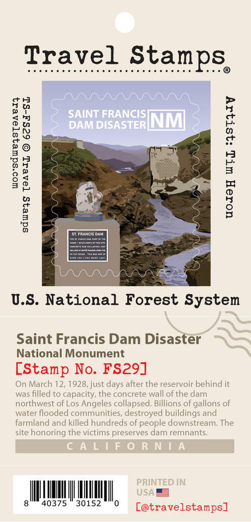 Saint Francis Dam Disaster National Monument
