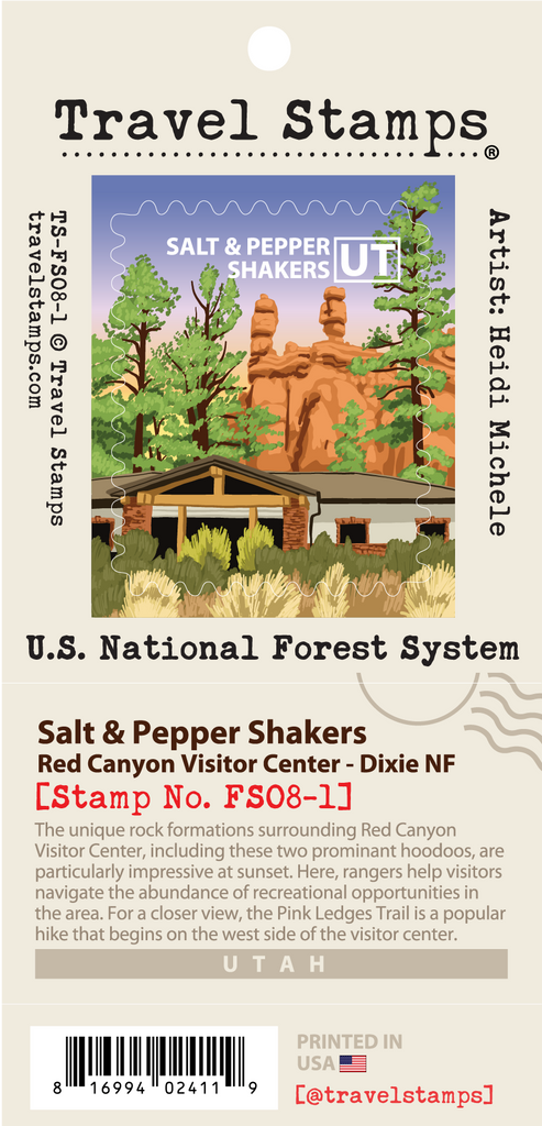 Red Canyon - Dixie NF - Salt & Pepper Shakers