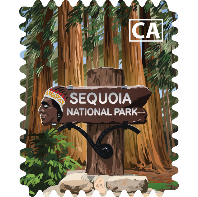 Sequoia NP - Entrance Sign Edition
