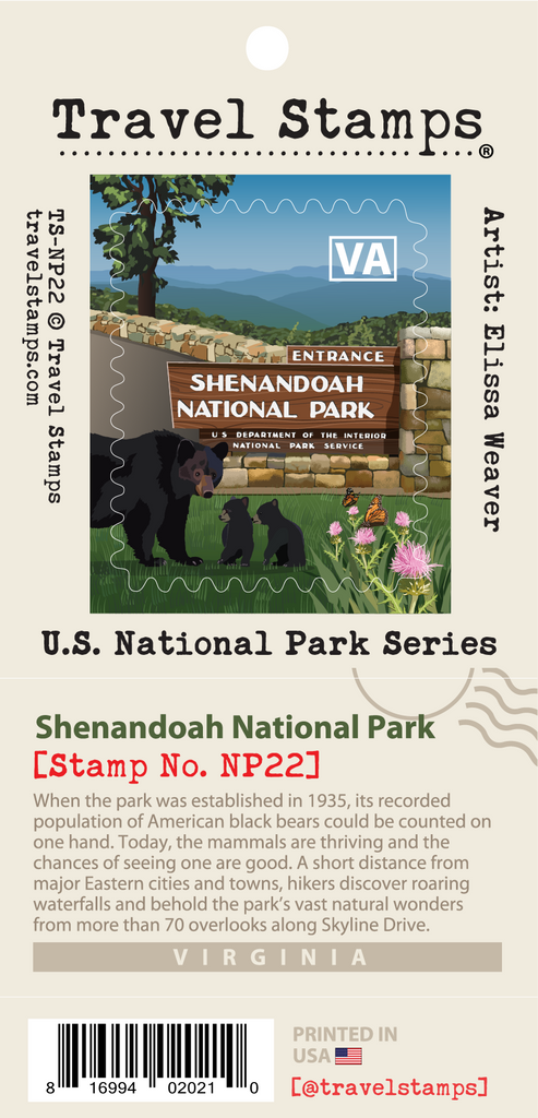 Shenandoah NP - Entrance Sign Edition