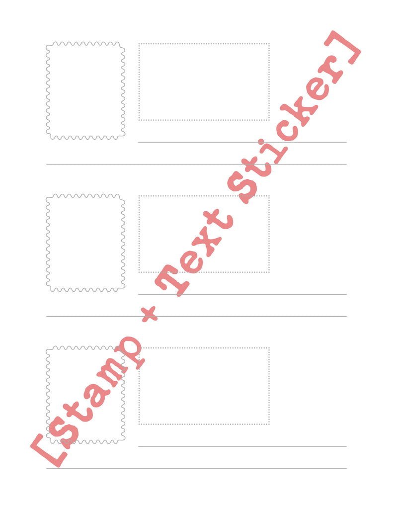 At-Home Collection Pages (8.5" x 11" Digital Downloads)