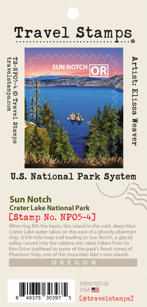 Crater Lake NP - Sun Notch