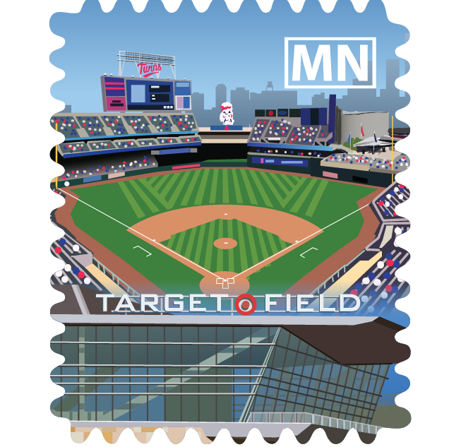 Target Field Travel Stamp – Travel Stamps