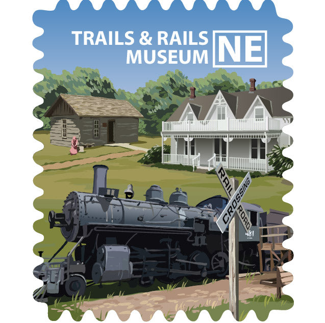 Trails & Rails Museum Travel Stamp – Travel Stamps