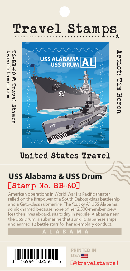 USS Alabama & USS Drum