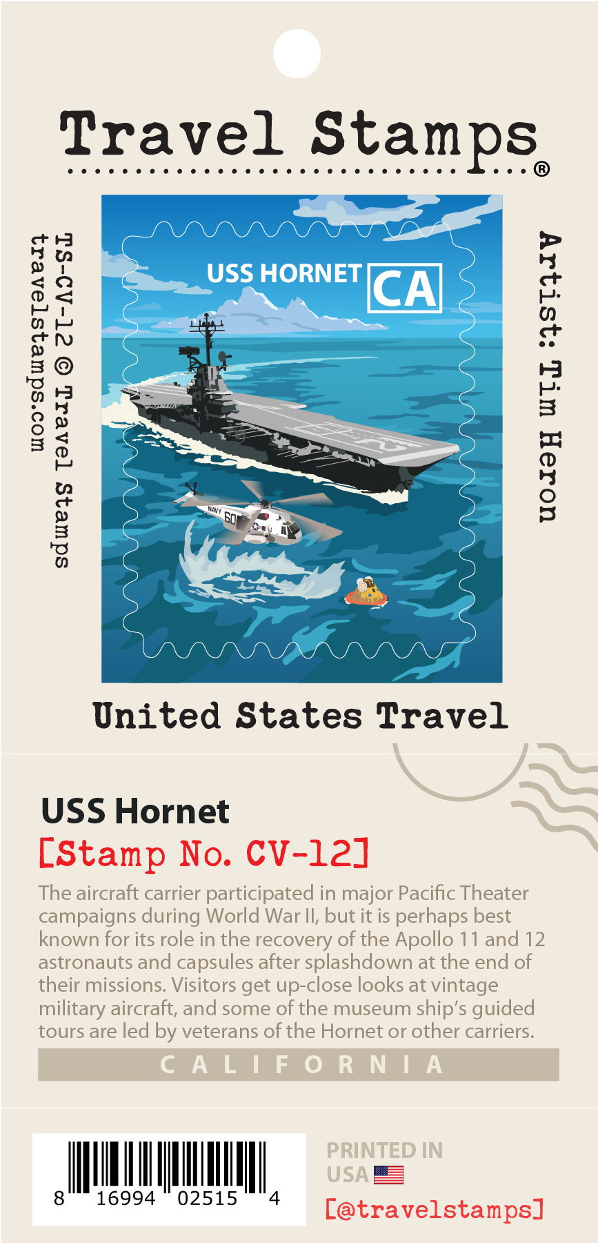 Naval Ships – Travel Stamps