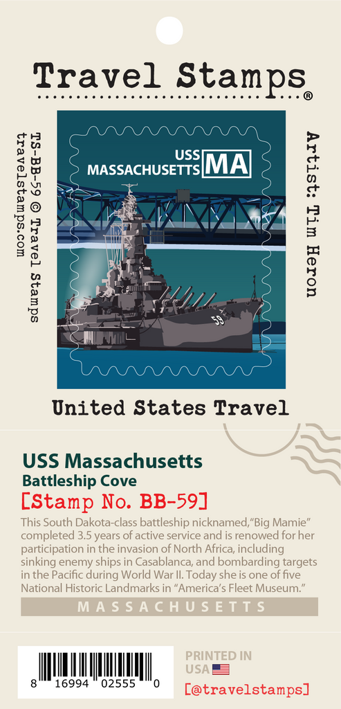 USS Massachusetts - Battleship Cove