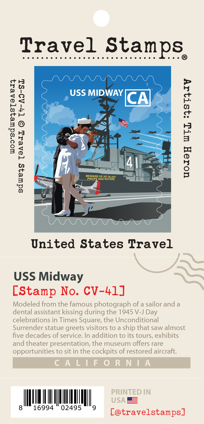 Naval Ships – Travel Stamps