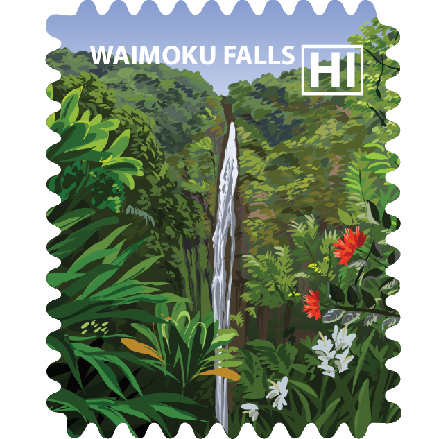 Haleakalā NP - Waimoku Falls