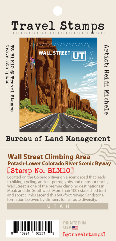 Wall Street Climbing Area & Scenic Byway
