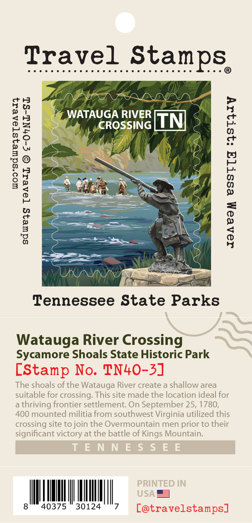 Sycamore Shoals State Historic Park - Watauga River Crossing