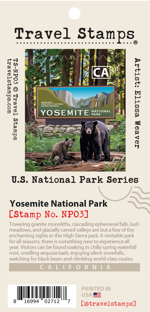 Yosemite NP - Entrance Sign Edition