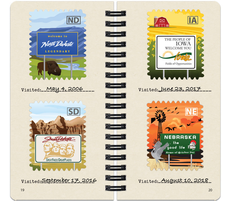 United States Album & Guide – Travel Stamps