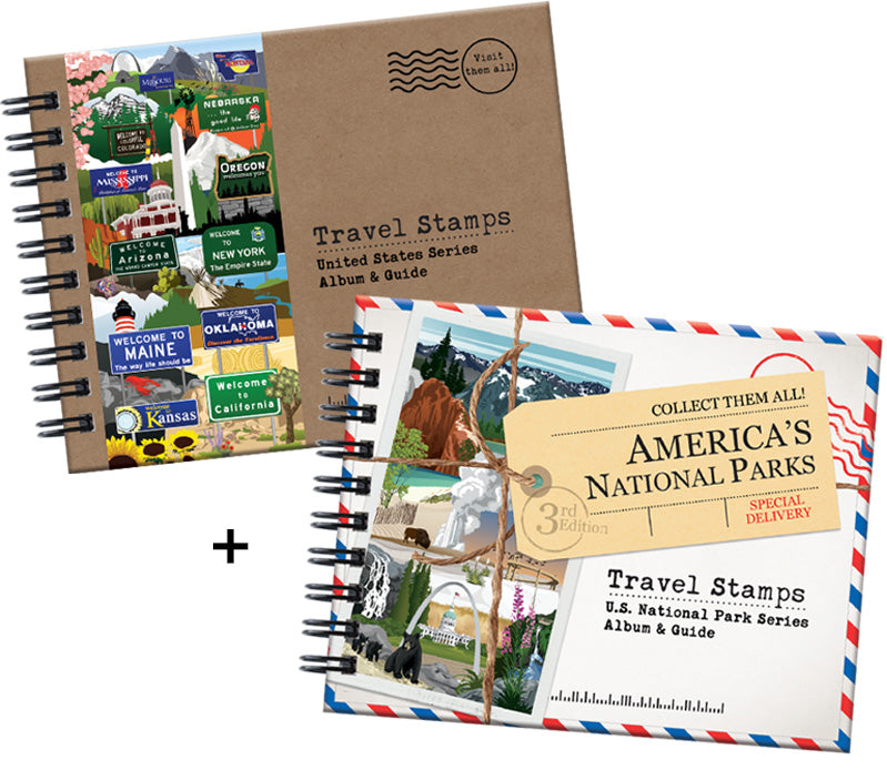 National Parks Stamp Book (U.S. History) Graphic by marie9 · Creative  Fabrica