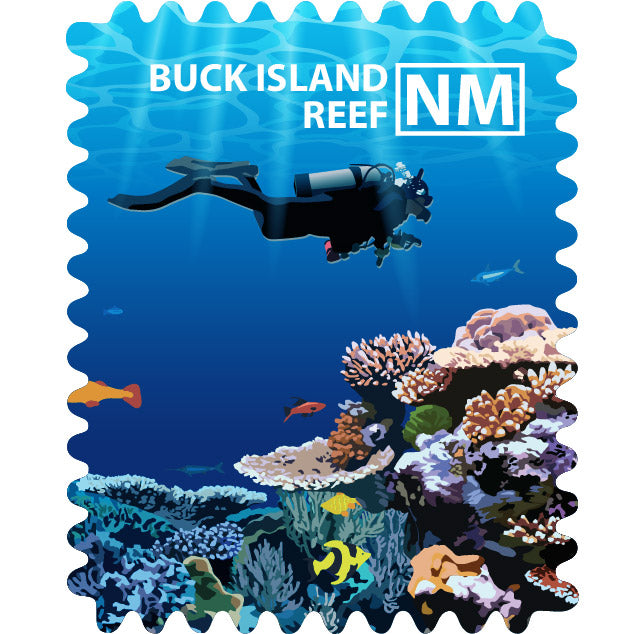 Buck Island National Monument Travel Stamp – Travel Stamps