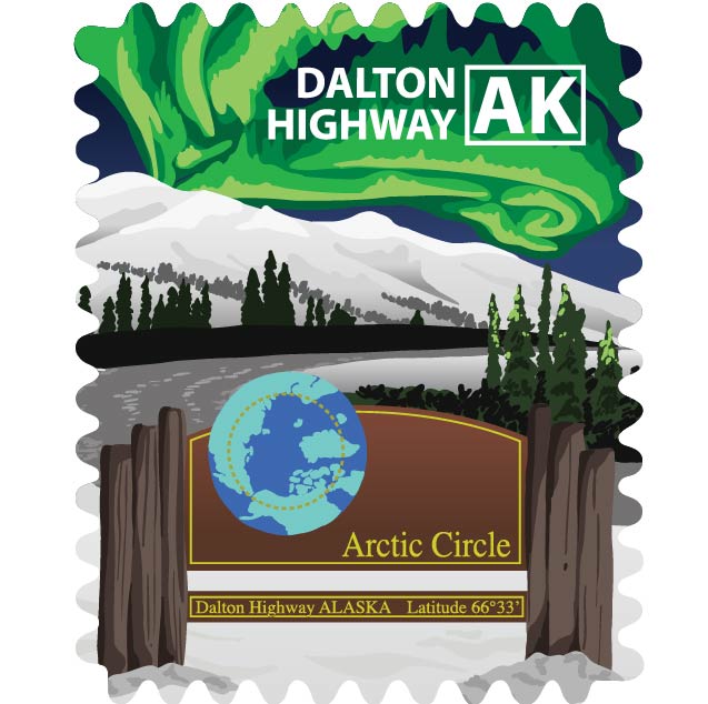 Dalton Highway - Arctic Circle