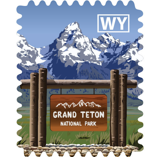 Grand Teton NP - Entrance Sign Edition