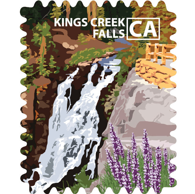 Lassen Volcanic NP - Kings Creek Falls