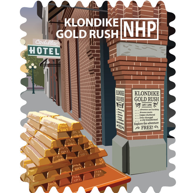 Klondike Gold Rush NHP - Seattle Unit Travel Stamp – Travel Stamps