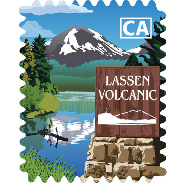 Lassen Volcanic NP - Entrance Sign Edition