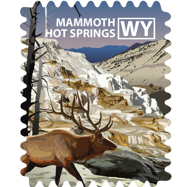 Yellowstone NP - Mammoth Hot Springs