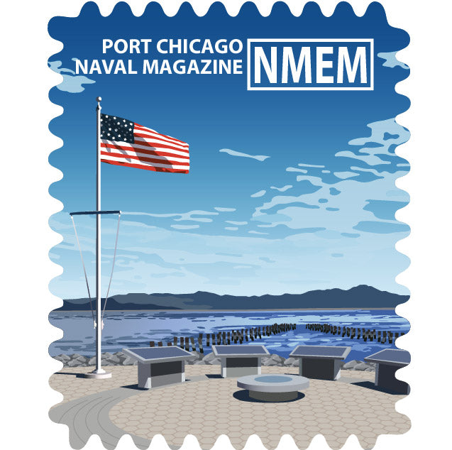 Port Chicago Naval Magazine NMEM Travel Stamp – Travel Stamps