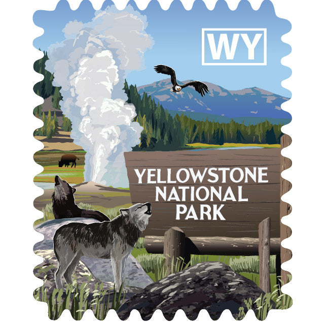 Yellowstone NP - Entrance Sign Edition